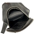 Мужской кожаный черный слинг Tiding Bag A25F-250117A фото, картинка, изображение