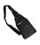 Мужской кожаный черный слинг Tiding Bag A25F-250117A фото, картинка, изображение
