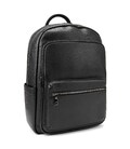 Мужской кожаный рюкзак черный Tiding Bag A25F-131419A фото, картинка, изображение