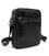 Мессенджер кожанный черный Tiding Bag 8713A фото, картинка, изображение