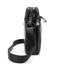 Месенджер кожаный чорний Tiding Bag 8713A картинка, зображення, фото
