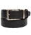 Ремінь зі шкіри буйвола гладкий ST2028B чорний 35мм картинка, зображення, фото