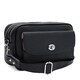 Женская кожаная сумка Borsa Leather K12602bl-black фото