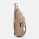 Женский кожаный рюкзак через плечо Borsa Leather K15-606be-beige фото