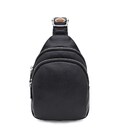 Женский кожаный рюкзак через плечо Borsa Leather K15-606bl-black фото, картинка, изображение