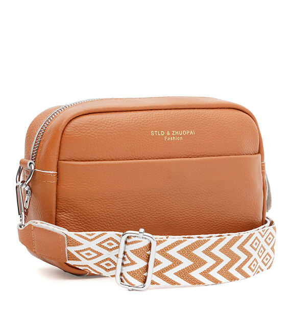 Жіноча шкіряна сумка Borsa Leather K15-5818gi-ginger картинка, зображення, фото