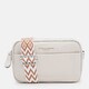 Жіноча шкіряна сумка Borsa Leather K15-5818w-white картинка, зображення, фото