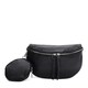 Женская кожаная сумка Borsa Leather K15-5813bl-black фото