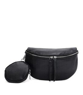 Женская кожаная сумка Borsa Leather K15-5813bl-black фото, картинка, изображение