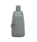 Жіночий шкіряний рюкзак Borsa Leather K16615gr-gray картинка, зображення, фото