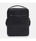 Мужская кожаная сумка Borsa Leather K166393bl-black фото, картинка, изображение