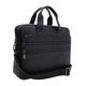 Мужской кожаный портфель Borsa Leather K166458bl-black фото
