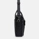 Мужской кожаный портфель Borsa Leather K166457bl-black фото