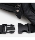 Чоловіча шкіряна сумка на пояс Borsa Leather K1429f-black картинка, зображення, фото