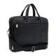 Мужской кожаный портфель Borsa Leather K166442bl-black фото