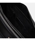 Мужской кожаный портфель Borsa Leather K166442bl-black фото, картинка, изображение