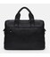 Чоловічий шкіряний портфель Borsa Leather K166451bl-black картинка, зображення, фото