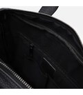 Мужской кожаный портфель Borsa Leather K166451bl-black фото, картинка, изображение