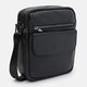 Мужская кожаная сумка Borsa Leather k1801bl-black фото