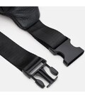 Чоловіча шкіряна поясна сумка Borsa Leather K1018bl-black картинка, зображення, фото