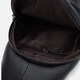 Мужской кожаный рюкзак через плечо Borsa Leather K1619f-black фото