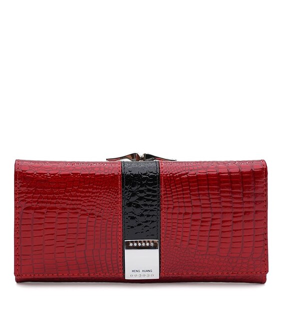 Женский кожаный кошелек Ricco Grande K1AE207-1r-red фото, картинка, изображение