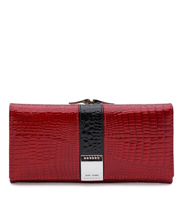 Женский кожаный кошелек Ricco Grande K1AE207-1r-red фото, картинка, изображение