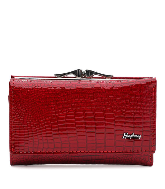 Женский кожаный кошелек Ricco Grande K1ae214r-red фото, картинка, изображение