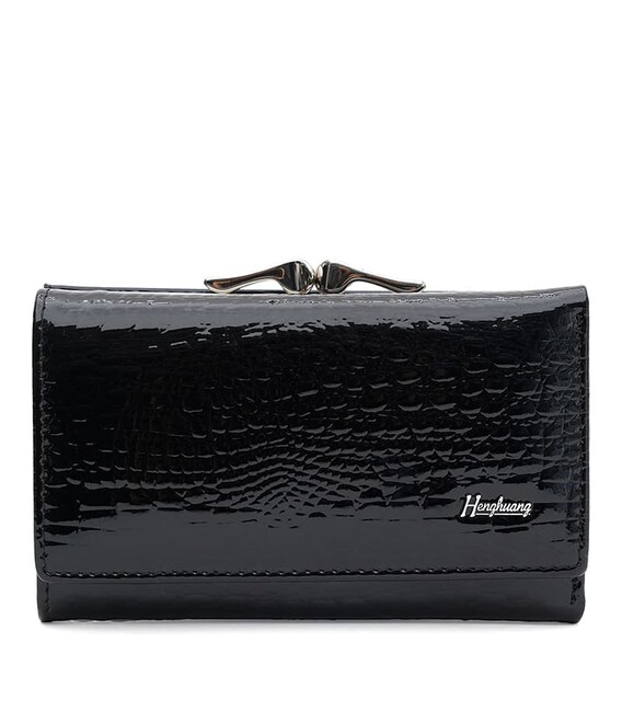 Женский кожаный кошелек Ricco Grande K1ae214bl-black фото, картинка, изображение