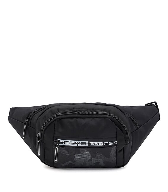 Чоловіча поясна сумка Monsen C1SA9208bl-black картинка, зображення, фото