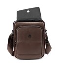 Мессенджер кожаный с ручкой Tiding Bag A25F-FL-9747C фото, картинка, изображение