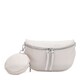 Женская кожаная сумка Borsa Leather K15-5813w-white фото