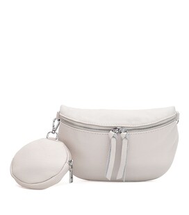 Жіноча шкіряна сумка Borsa Leather K15-5813w-white картинка, зображення, фото