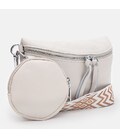 Женская кожаная сумка Borsa Leather K15-5813w-white фото, картинка, изображение