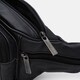 Чоловіча шкіряна сумка на пояс Borsa Leather K1428f-black картинка, зображення, фото
