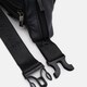 Мужская кожаная сумка на пояс Borsa Leather K1428f-black фото