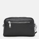 Женская кожаная сумка Borsa Leather K11668bl-black фото