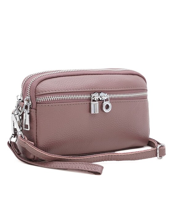 Женская кожаная сумка Borsa Leather K11668v-violet фото, картинка, изображение