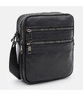 Мужская кожаная сумка Borsa Leather K13647bl-black фото, картинка, изображение