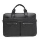 Мужская кожаная сумка Borsa Leather k19006bl-black фото