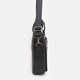 Мужская кожаная сумка Borsa Leather k19006bl-black фото