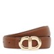 Женский кожаный ремень Borsa Leather Cv1zk-157br-brown фото