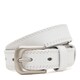 Женский кожаный ремень Borsa Leather Cv1zk-046w-white фото