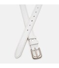 Женский кожаный ремень Borsa Leather Cv1zk-046w-white фото, картинка, изображение