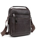 Мужская кожаная сумка мессенджер Tiding Bag A25F-2217DB фото, картинка, изображение