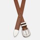 Женский кожаный ремень Borsa Leather Cv1zk-166br-brown фото