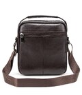 Мужская кожаная сумка мессенджер Tiding Bag A25F-2217DB фото, картинка, изображение