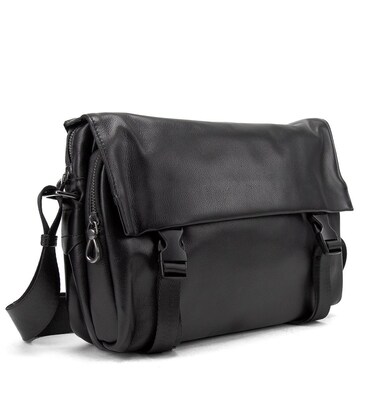 Чоловіча горизонтальна сумка через плече із клапаном TIDING BAG 1654LA картинка, зображення, фото