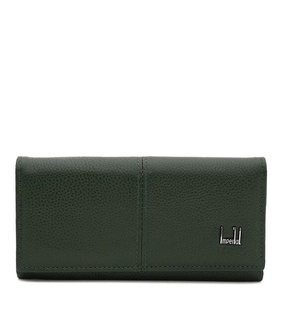 Женский кожаный кошелек Horse Imperial K1a0001gr-green фото, картинка, изображение