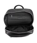 Мужской кожаный рюкзак черный Tiding Bag A25F-210727A фото, картинка, изображение